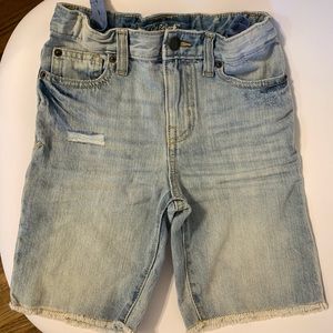 Boys denim cut off shorts